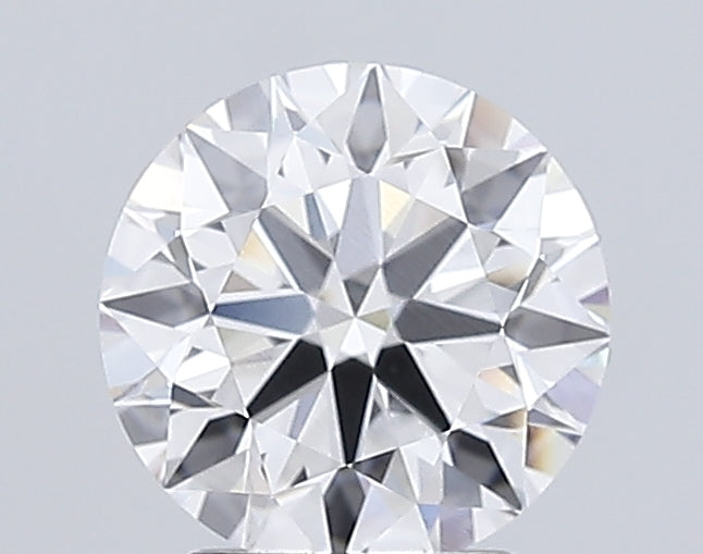 3.01 Carat Round Lab Diamond with  Cut Diamond in 14KT  view 1

