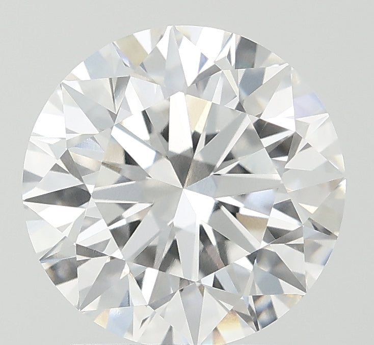2.16 Carat Round Lab Diamond with  Cut Diamond in 14KT  view 1

