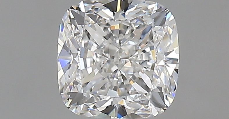 0.91 Carat Cushion Natural Diamond with  Cut Diamond in 14KT  view 1
