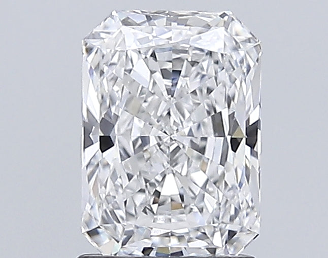1.72 Carat Radiant Lab Diamond with  Cut Diamond in 14KT  view 1
