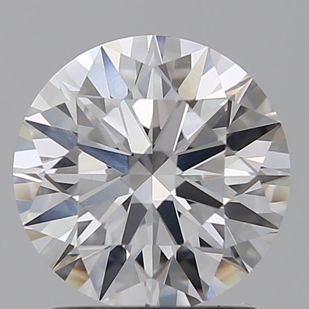 1.56 Carat Round Lab Diamond with  Cut Diamond in 14KT  view 1
