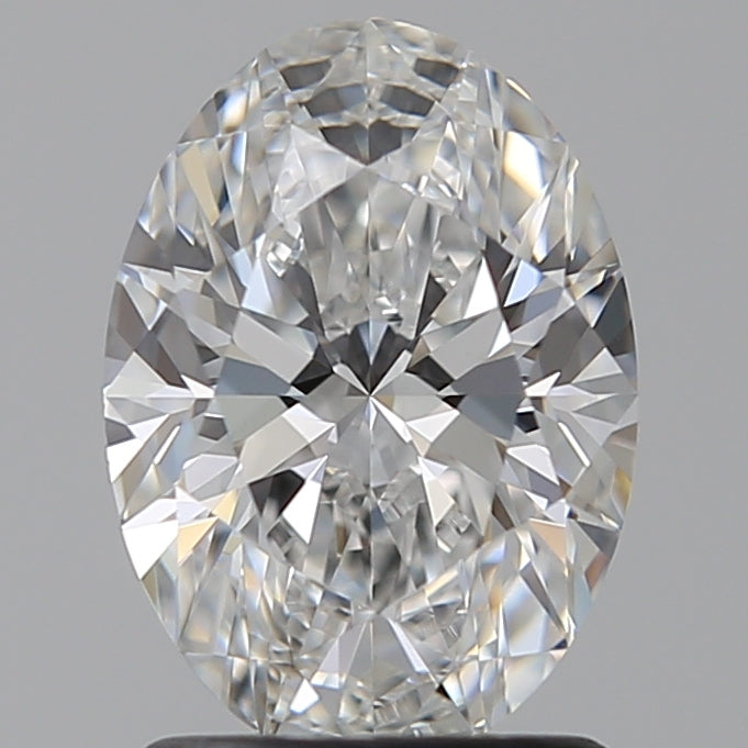 1.55 Carat Oval Lab Diamond with  Cut Diamond in 14KT  view 1
