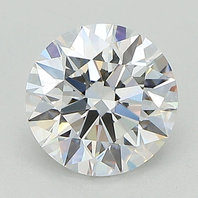 1.21 Carat Round Lab Diamond with  Cut Diamond in 14KT  view 1
