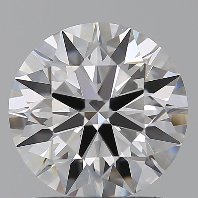 1.5 Carat Round Lab Diamond with  Cut Diamond in 14KT  view 1

