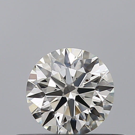0.3 Carat Round Natural Diamond with  Cut Diamond in 14KT  view 1
