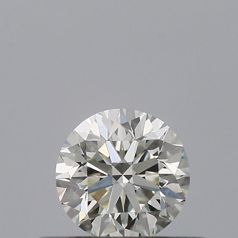 0.3 Carat Round Natural Diamond with  Cut Diamond in 14KT  view 1
