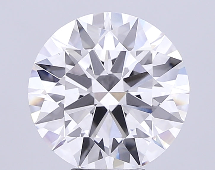 7.07 Carat Round Lab Diamond with  Cut Diamond in 14KT  view 1
