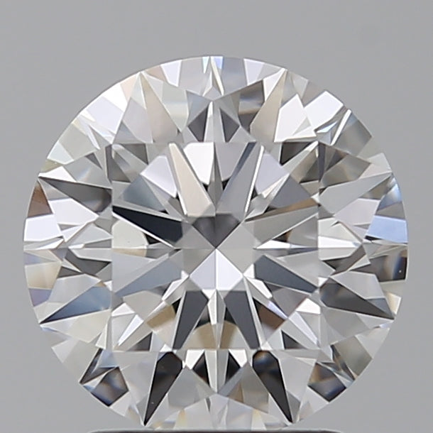 2.09 Carat Round Lab Diamond with  Cut Diamond in 14KT  view 1
