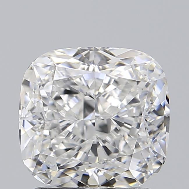 1.7 Carat Cushion Lab Diamond with  Cut Diamond in 14KT  view 1
