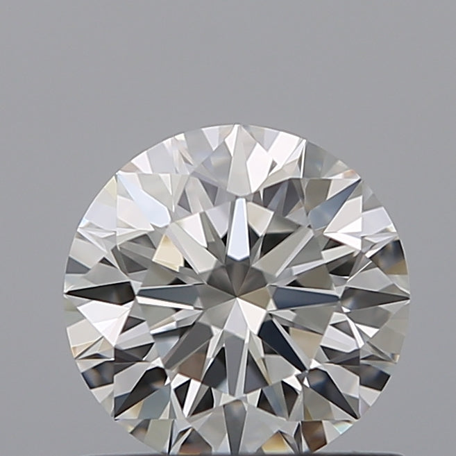 0.72 Carat Round Natural Diamond with  Cut Diamond in 14KT  view 1

