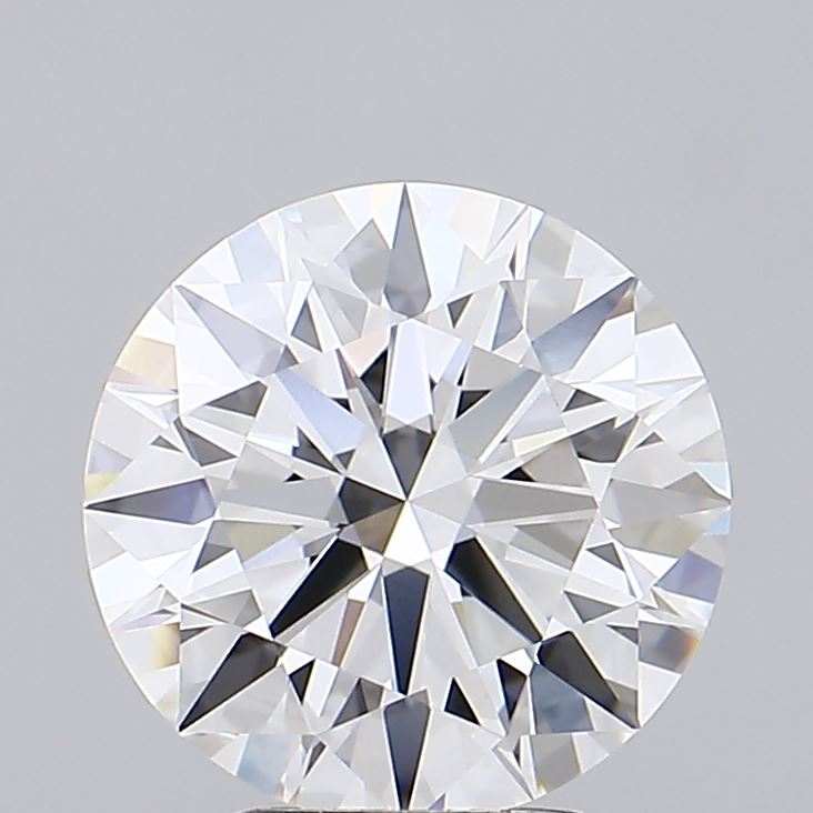 0.52 Carat Round Lab Diamond with  Cut Diamond in 14KT  view 1
