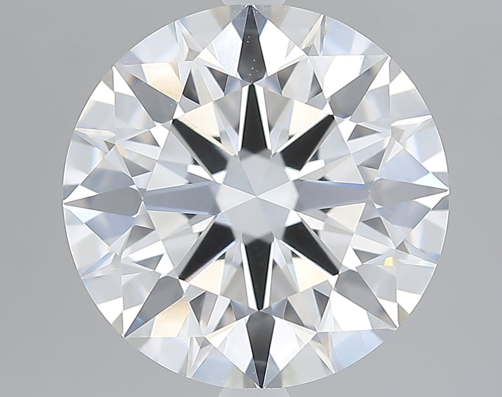 5.71 Carat Round Lab Diamond with  Cut Diamond in 14KT  view 1

