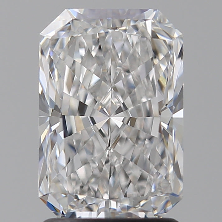2.02 Carat Radiant Lab Diamond with  Cut Diamond in 14KT  view 1
