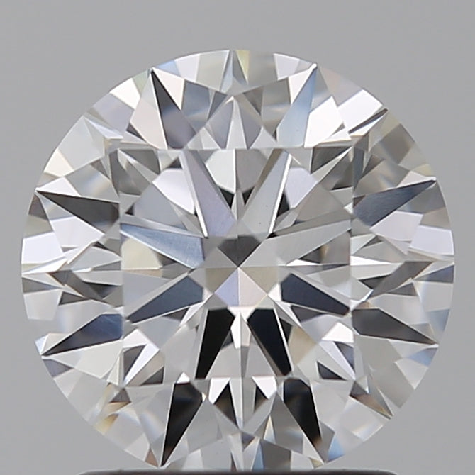 1.56 Carat Round Lab Diamond with  Cut Diamond in 14KT  view 1
