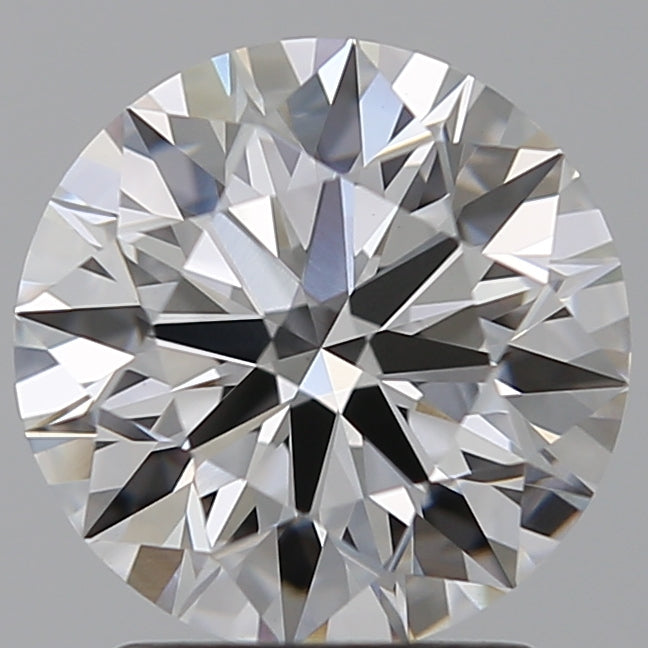 2.01 Carat Round Lab Diamond with  Cut Diamond in 14KT  view 1
