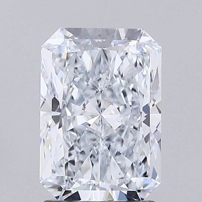 1.71 Carat Radiant Lab Diamond with  Cut Diamond in 14KT  view 1
