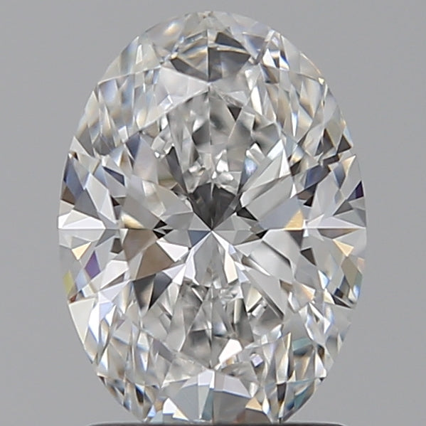 1.55 Carat Oval Lab Diamond with  Cut Diamond in 14KT  view 1

