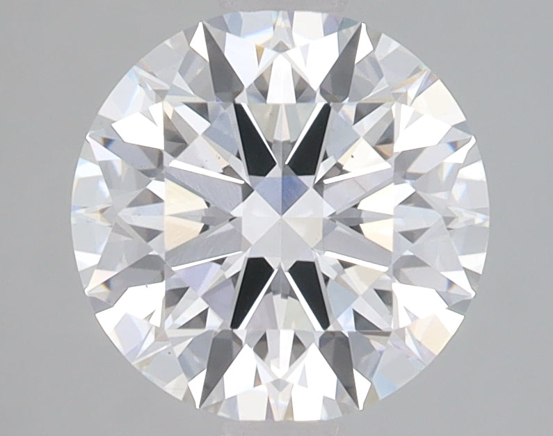 2.11 Carat Round Lab Diamond with  Cut Diamond in 14KT  view 1
