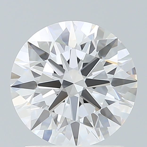 1.54 Carat Round Lab Diamond with  Cut Diamond in 14KT  view 1
