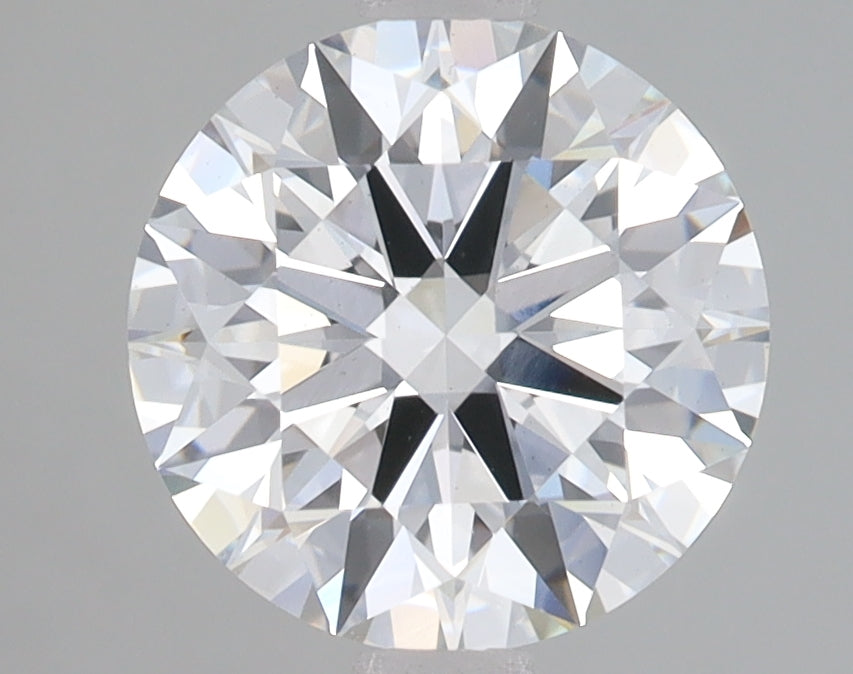 2.58 Carat Round Lab Diamond with  Cut Diamond in 14KT  view 1
