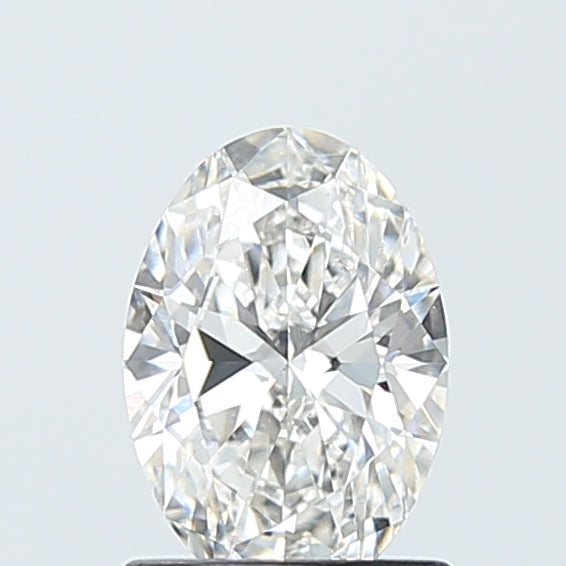 1.1 Carat Oval Lab Diamond with  Cut Diamond in 14KT  view 1
