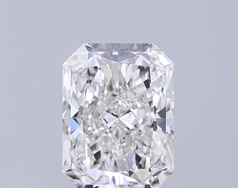 2.18 Carat Radiant Lab Diamond with  Cut Diamond in 14KT  view 1
