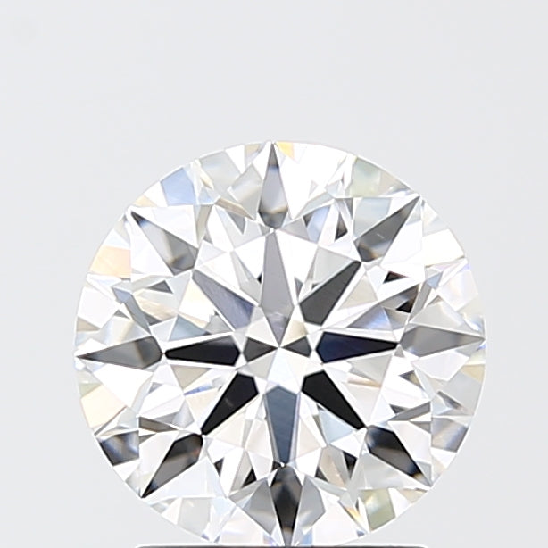 2.1 Carat Round Lab Diamond with  Cut Diamond in 14KT  view 1
