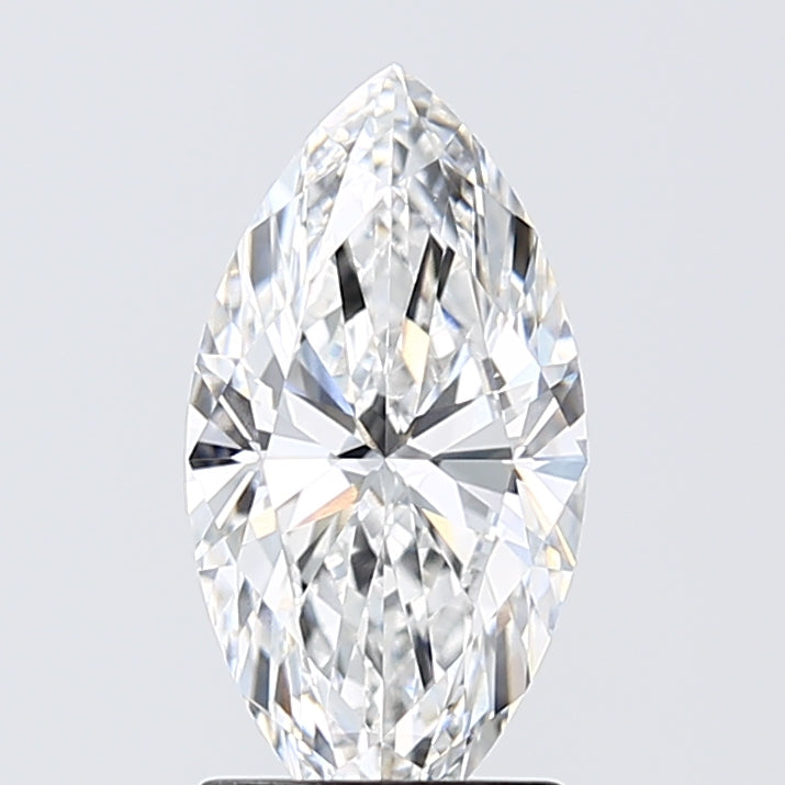 1.75 Carat Marquise Lab Diamond with  Cut Diamond in 14KT  view 1
