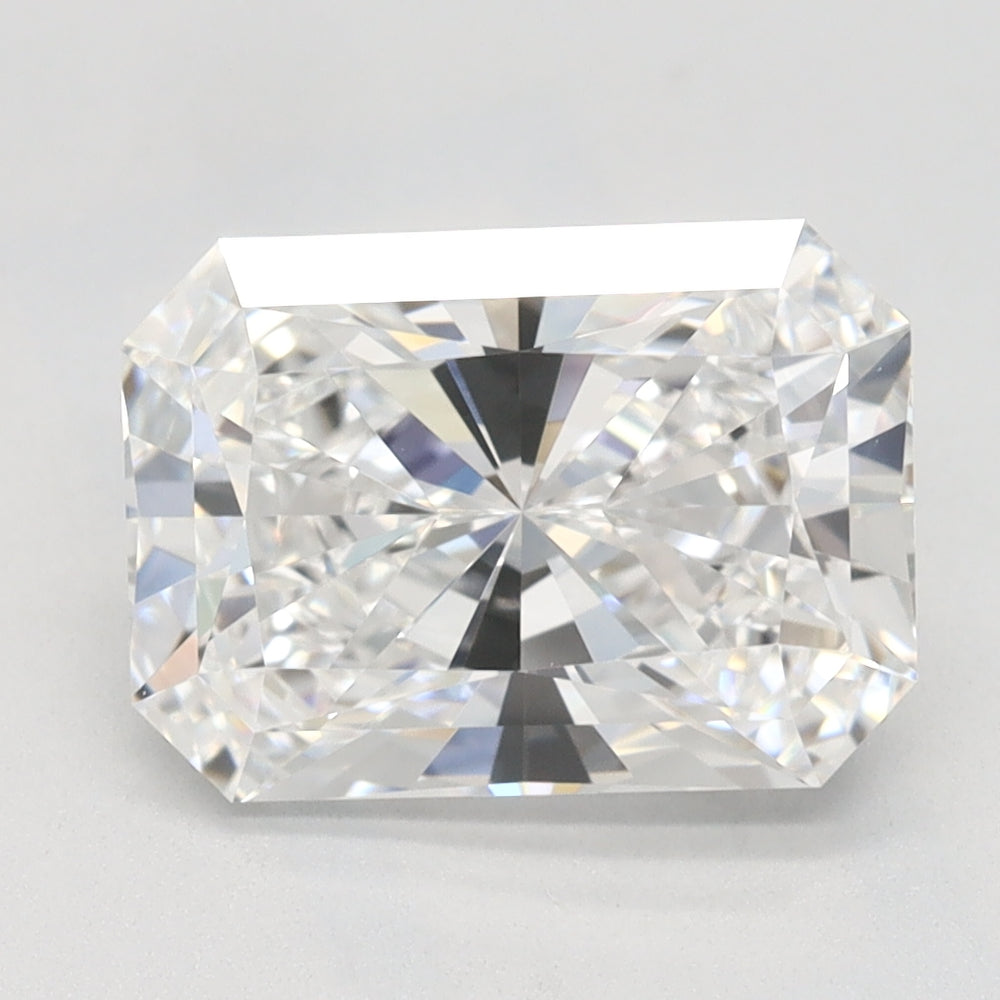 2.31 Carat Radiant Lab Diamond with  Cut Diamond in 14KT  view 1
