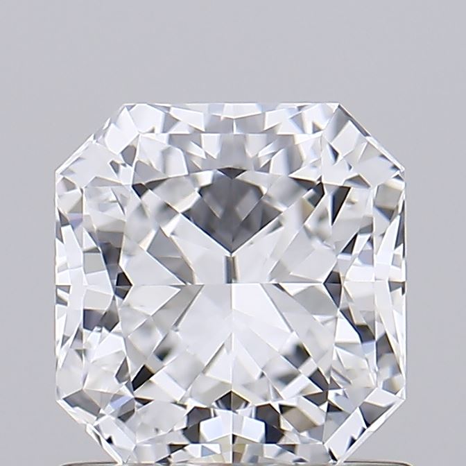 0.98 Carat Radiant Lab Diamond with  Cut Diamond in 14KT  view 1
