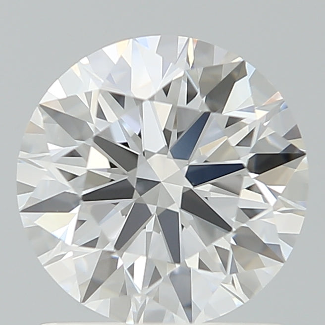 1.35 Carat Round Lab Diamond with  Cut Diamond in 14KT  view 1
