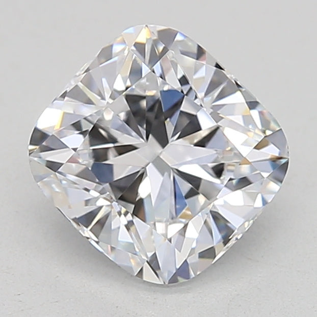 1.02 Carat Cushion Lab Diamond with  Cut Diamond in 14KT  view 1
