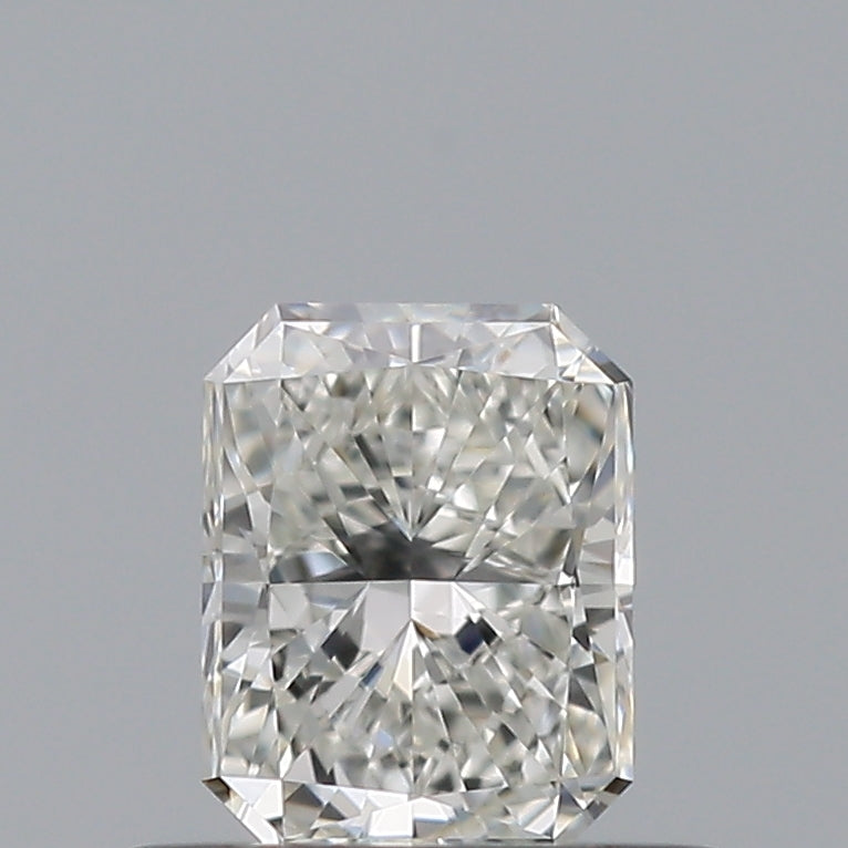 0.43 Carat Radiant Natural Diamond with  Cut Diamond in 14KT  view 1

