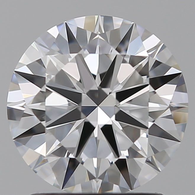 1.5 Carat Round Lab Diamond with  Cut Diamond in 14KT  view 1
