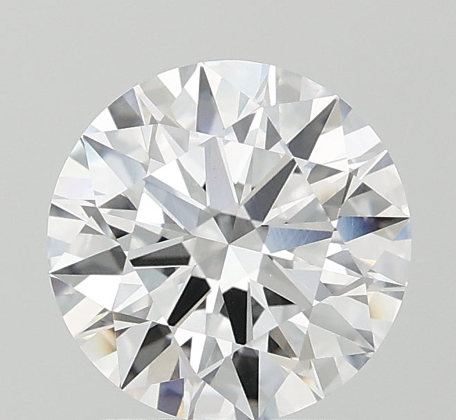 2.02 Carat Round Lab Diamond with  Cut Diamond in 14KT  view 1
