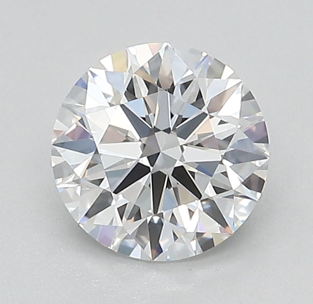 1.02 Carat Round Lab Diamond with  Cut Diamond in 14KT  view 1
