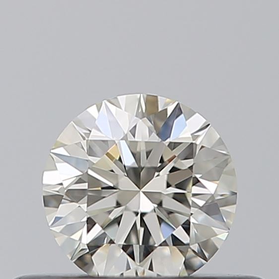 0.3 Carat Round Natural Diamond with  Cut Diamond in 14KT  view 1
