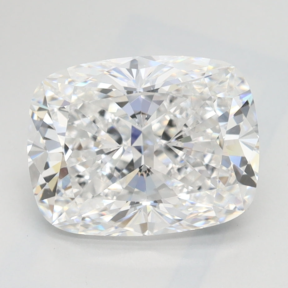 2.03 Carat Cushion Lab Diamond with  Cut Diamond in 14KT  view 1
