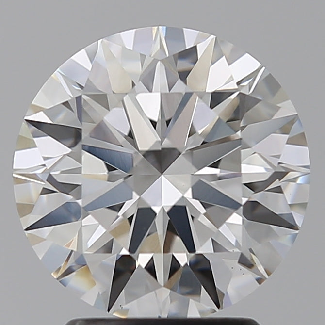 2.59 Carat Round Lab Diamond with  Cut Diamond in 14KT  view 1
