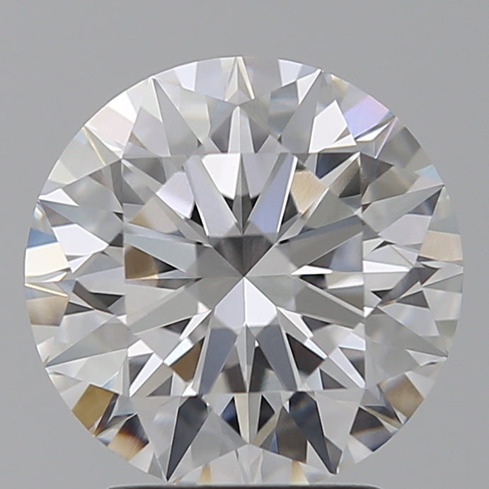 2.59 Carat Round Lab Diamond with  Cut Diamond in 14KT  view 1
