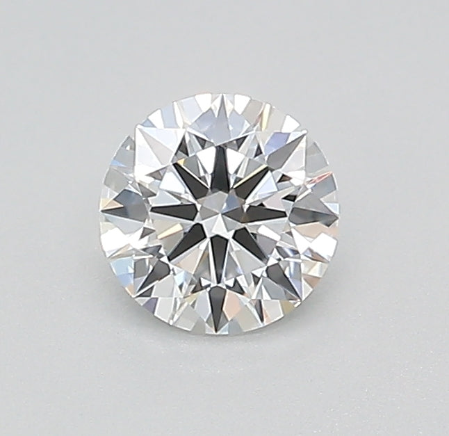 0.42 Carat Round Lab Diamond with  Cut Diamond in 14KT  view 1
