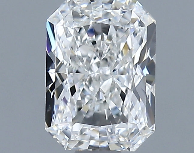 1.01 Carat Radiant Natural Diamond with  Cut Diamond in 14KT  view 1
