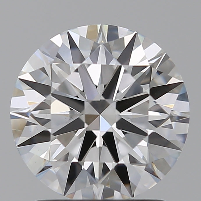 1.56 Carat Round Lab Diamond with  Cut Diamond in 14KT  view 1
