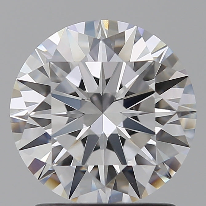 1.58 Carat Round Lab Diamond with  Cut Diamond in 14KT  view 1
