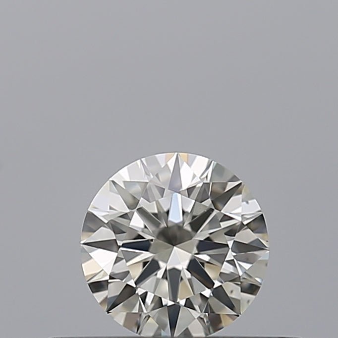 0.3 Carat Round Natural Diamond with  Cut Diamond in 14KT  view 1
