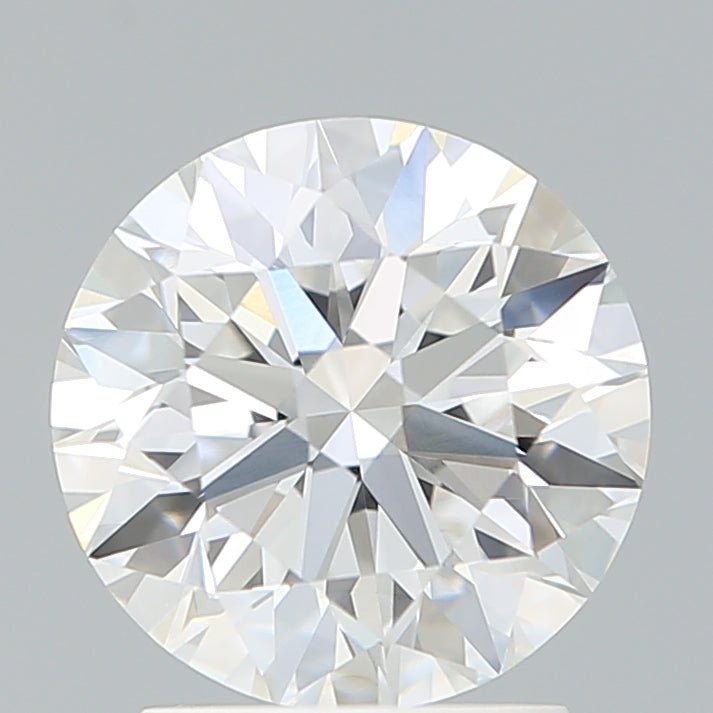 2.26 Carat Round Lab Diamond with  Cut Diamond in 14KT  view 1
