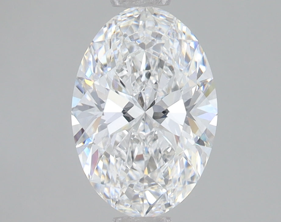 1.59 Carat Oval Lab Diamond with  Cut Diamond in 14KT  view 1
