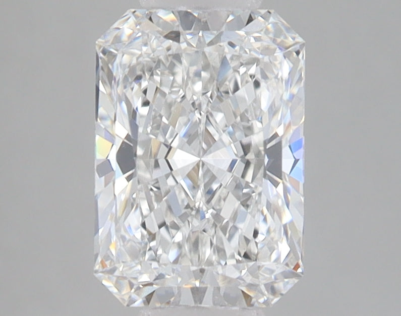 1.54 Carat Radiant Lab Diamond with  Cut Diamond in 14KT  view 1
