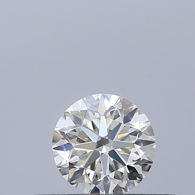 0.3 Carat Round Natural Diamond with  Cut Diamond in 14KT  view 1
