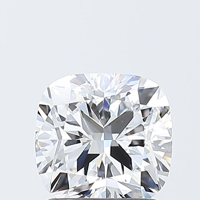 1.52 Carat Cushion Lab Diamond with  Cut Diamond in 14KT  view 1
